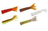 soft bait tubes with hairy tail