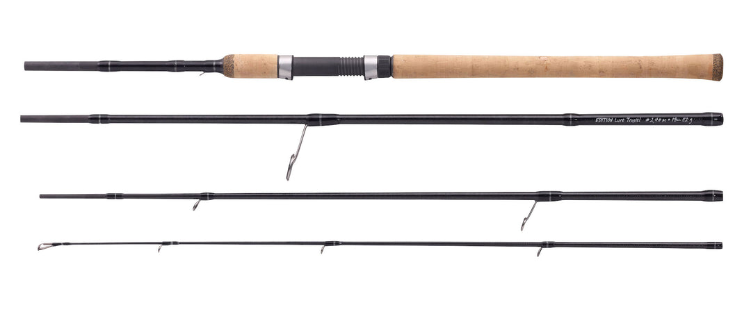 balzer telescopic fishing rods J-BARZILLAI OXMAN Rod 3.6m 3.9m 4.2m 4.6m 5m Long Shot Portable Retractable Travel Pole 24T High Carbon Fiber Stainless Steel Guides Cork Handle Bass Salmon Trout Rod (3.6m) The cross ends of the boat rods are rounded at the back and therefore very comfortable Trailblazer Mini Telescope Fishing Rod