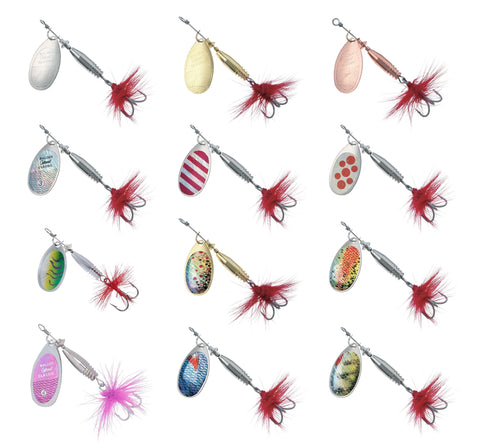 Colonel Classic Spinner Treble Hook Trout Lures – Balzer Fishing